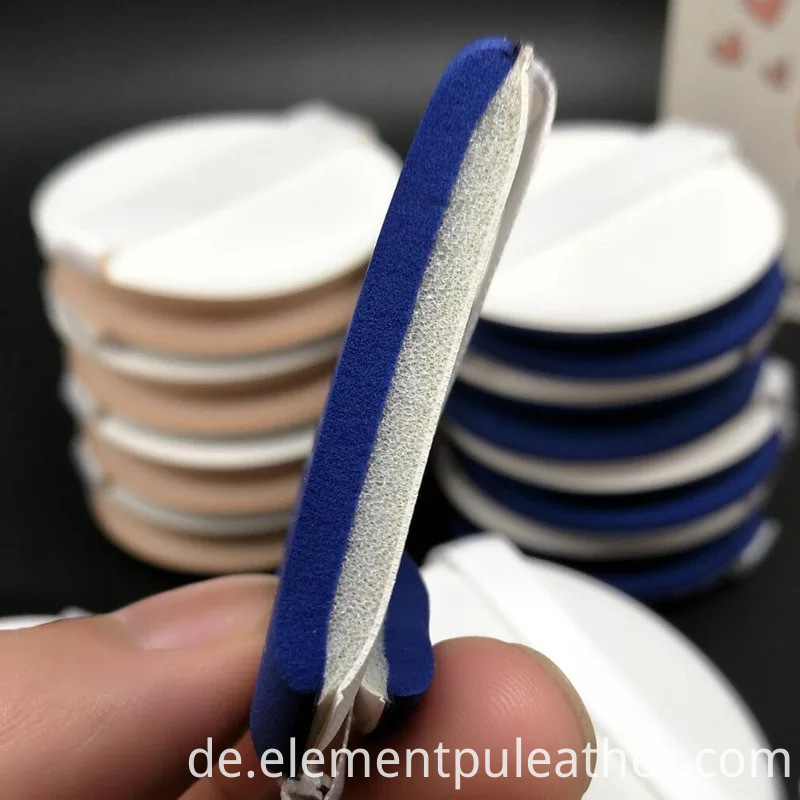 Pu-Leder für Make-up Puderquaste Pu Leather for Makeup Powder Puff